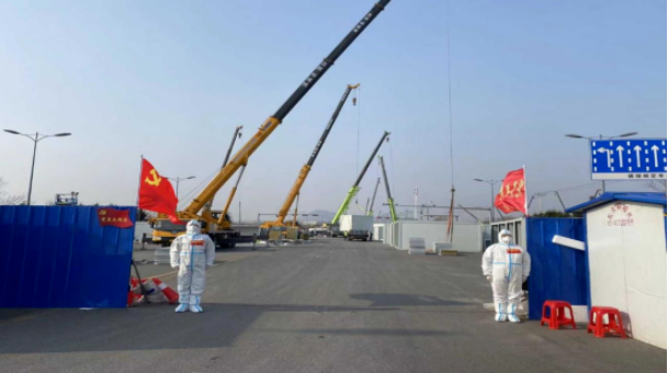 防疫接力，勇戰疫情——鞍勤、溫泉集團全力保障健康驛站項目建設